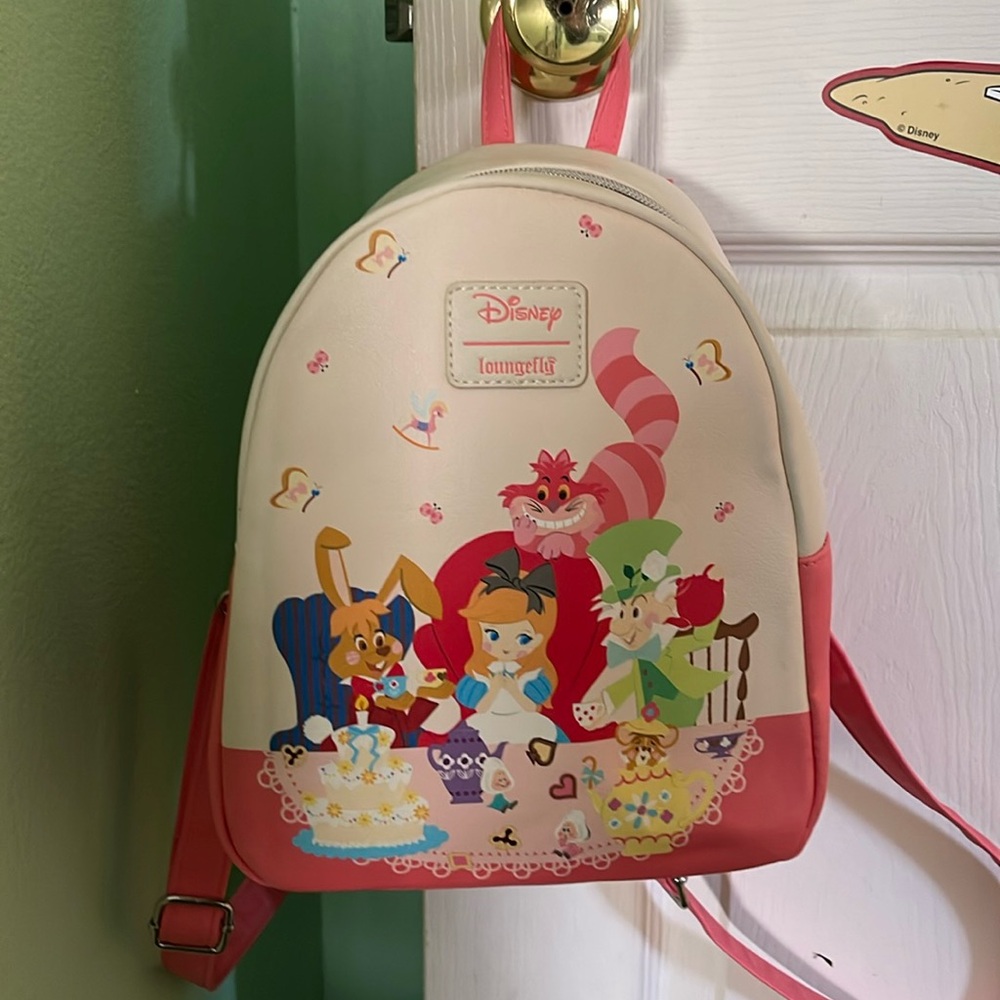 Loungefly Alice in Wonderland mini backpack